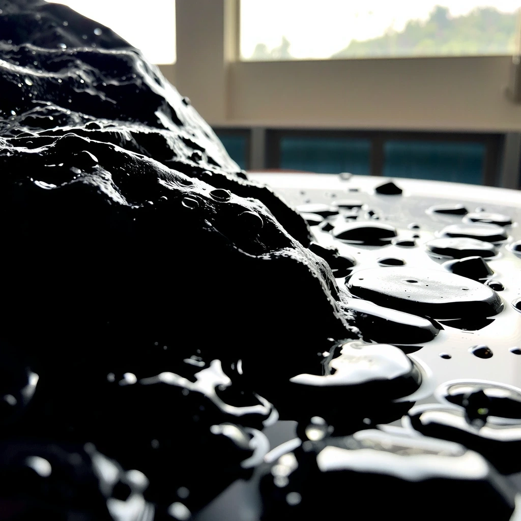 Polished surface detail